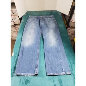 Levis Silver Tab Jeans Size 36x32 Mens Blue Pant Stretch Denim True Straight